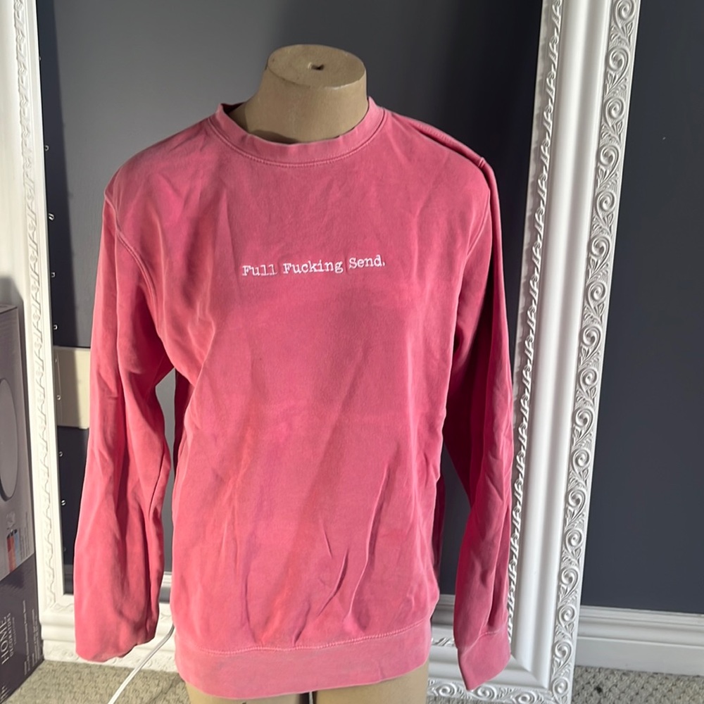 Full fixing send sweatshirt size small